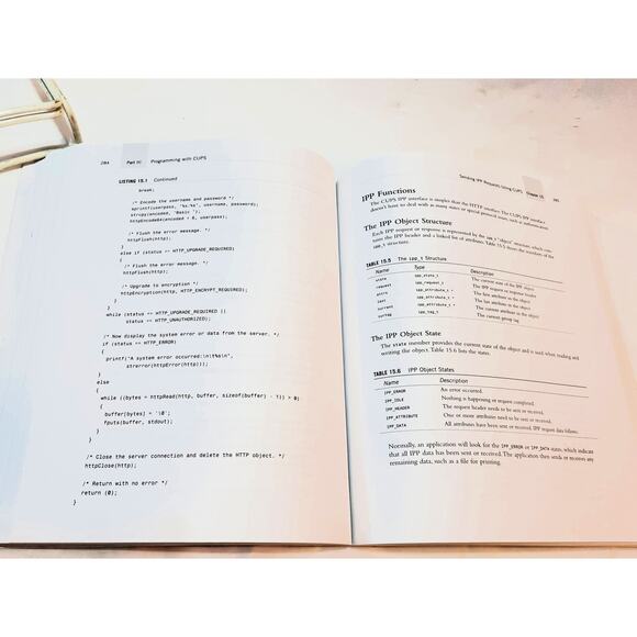 CUPS: Common UNIX Printing System by Michael R. Sweet (2001 1st Ed. Trade PB) - Picture 6 of 8